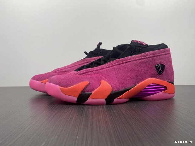 DH4121-600 (W) Pink 14 Jordan Shocking Low Retro 0527